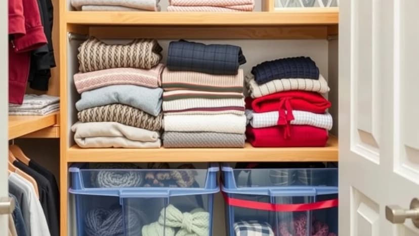 Så förvarar du vinterkläder rätt